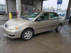 Salvage cars for sale at Fort Wayne, IN auction: 2007 Toyota Corolla CE