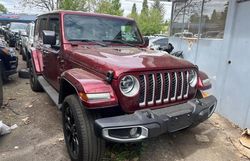 Jeep Wrangler Vehiculos salvage en venta: 2021 Jeep Wrangler Unlimited Sahara 4XE