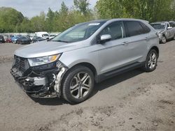 Salvage cars for sale at Portland, OR auction: 2018 Ford Edge Titanium