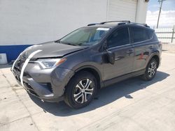 Salvage cars for sale at Farr West, UT auction: 2017 Toyota Rav4 LE
