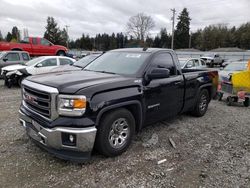Salvage cars for sale from Copart Graham, WA: 2014 GMC Sierra K1500 SLE