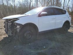 Salvage cars for sale from Copart Bowmanville, ON: 2017 Toyota Rav4 LE