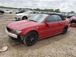 Salvage cars for sale from Copart Kansas City, KS: 2005 BMW 330 CI