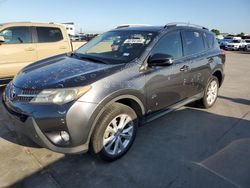 Vehiculos salvage en venta de Copart Grand Prairie, TX: 2014 Toyota Rav4 Limited