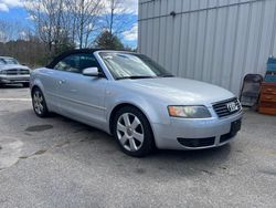 Audi salvage cars for sale: 2005 Audi A4 1.8 Cabriolet