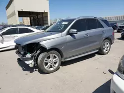 Vehiculos salvage en venta de Copart Kansas City, KS: 2015 Mercedes-Benz ML 250 Bluetec
