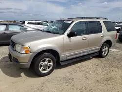 Salvage cars for sale at Antelope, CA auction: 2002 Ford Explorer XLT