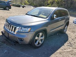 Salvage cars for sale at Marlboro, NY auction: 2012 Jeep Grand Cherokee Overland