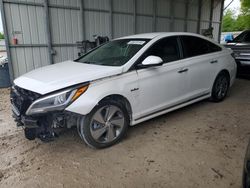 Salvage cars for sale at Midway, FL auction: 2017 Hyundai Sonata Hybrid