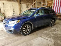 Salvage cars for sale at Rapid City, SD auction: 2015 Subaru Outback 3.6R Limited