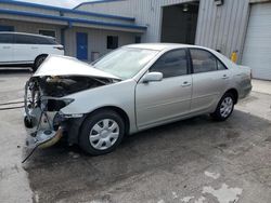 Salvage cars for sale at Fort Pierce, FL auction: 2004 Toyota Camry LE