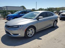 Salvage cars for sale at Orlando, FL auction: 2016 Chrysler 200 Limited