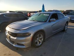 Salvage cars for sale at Grand Prairie, TX auction: 2015 Dodge Charger SXT