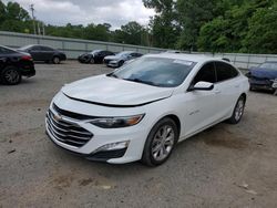 Salvage cars for sale at Shreveport, LA auction: 2020 Chevrolet Malibu LT