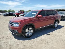 Salvage cars for sale from Copart Houston, TX: 2019 Volkswagen Atlas SEL