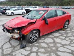 Salvage cars for sale at Hurricane, WV auction: 2017 Honda Civic LX