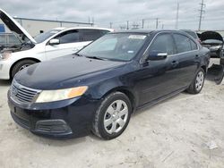 Salvage cars for sale at Haslet, TX auction: 2009 KIA Optima LX