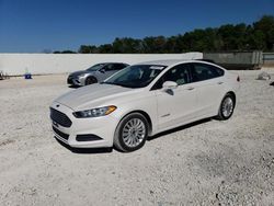 Salvage cars for sale at New Braunfels, TX auction: 2013 Ford Fusion SE Hybrid