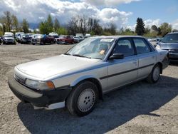 Toyota Camry DLX salvage cars for sale: 1989 Toyota Camry DLX