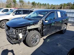 Salvage cars for sale at Exeter, RI auction: 2021 Nissan Rogue S