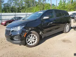 Salvage cars for sale at Harleyville, SC auction: 2022 Chevrolet Equinox LS