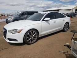 Salvage cars for sale from Copart Brighton, CO: 2015 Audi A6 Premium Plus