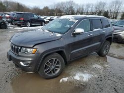Salvage cars for sale at North Billerica, MA auction: 2018 Jeep Grand Cherokee Limited