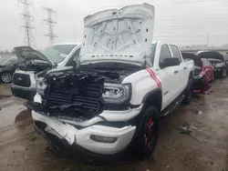 Salvage cars for sale from Copart Elgin, IL: 2018 GMC Sierra K1500 SLE