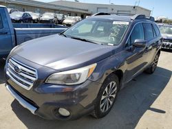 Salvage cars for sale from Copart Martinez, CA: 2015 Subaru Outback 2.5I Limited