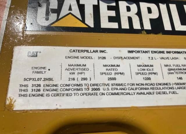 2005 Caterpillar 3126