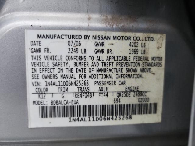 2006 Nissan Altima S