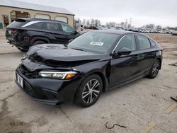 Salvage cars for sale from Copart Pekin, IL: 2023 Honda Civic LX