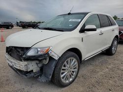 Salvage cars for sale at Houston, TX auction: 2012 Lincoln MKX