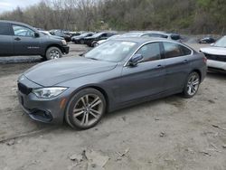 Salvage cars for sale from Copart Marlboro, NY: 2017 BMW 430XI Gran Coupe