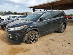 Salvage cars for sale at Tanner, AL auction: 2018 Toyota Highlander SE