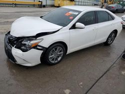 Carros salvage sin ofertas aún a la venta en subasta: 2017 Toyota Camry LE