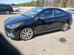 Hyundai Accent Limited salvage cars for sale: 2022 Hyundai Accent Limited