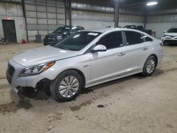 Salvage cars for sale from Copart Des Moines, IA: 2016 Hyundai Sonata Hybrid
