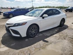 Salvage cars for sale at Indianapolis, IN auction: 2021 Toyota Camry SE