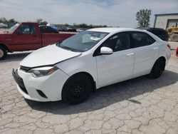 Salvage cars for sale at Kansas City, KS auction: 2015 Toyota Corolla L