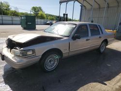 Salvage cars for sale at Lebanon, TN auction: 1997 Lincoln Town Car Executive