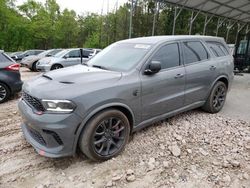 Salvage cars for sale at China Grove, NC auction: 2021 Dodge Durango SR