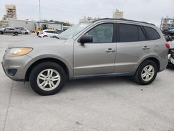 Salvage cars for sale from Copart New Orleans, LA: 2011 Hyundai Santa FE GLS