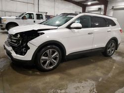 Salvage cars for sale from Copart Avon, MN: 2016 Hyundai Santa FE SE Ultimate