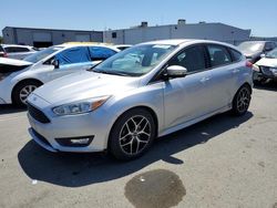 Salvage cars for sale from Copart Vallejo, CA: 2015 Ford Focus SE