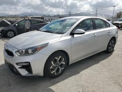 Salvage cars for sale from Copart Sun Valley, CA: 2019 KIA Forte FE