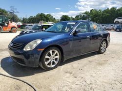 2006 Infiniti G35 en venta en Ocala, FL