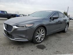 Salvage cars for sale from Copart Rancho Cucamonga, CA: 2021 Mazda 6 Signature
