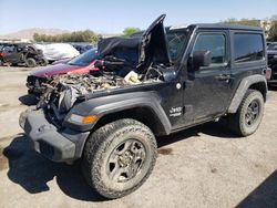 Salvage cars for sale at Las Vegas, NV auction: 2020 Jeep Wrangler Sport