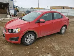 Chevrolet Sonic LS salvage cars for sale: 2013 Chevrolet Sonic LS